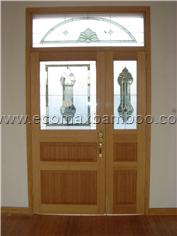Bamboo door 