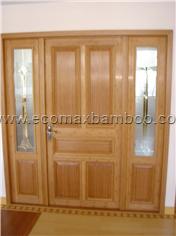 Bamboo door