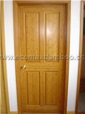 Bamboo door